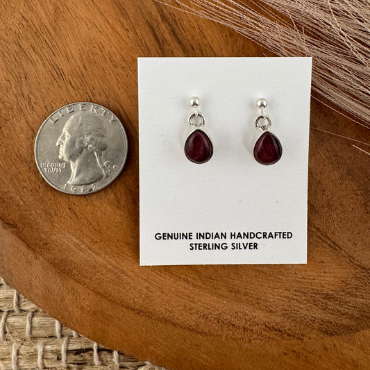 Spiney Oyster Teardrop Stud Earring