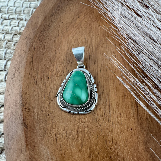 Sonoran Turquoise Triangle Pendant