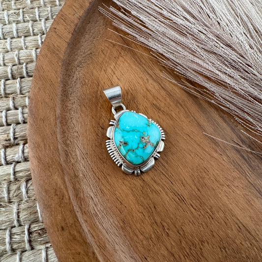 Kingman Turquoise Pendant