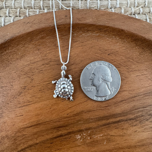 Turtle Charm Necklace