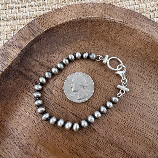 Navajo Pearl 6mm Bracelet