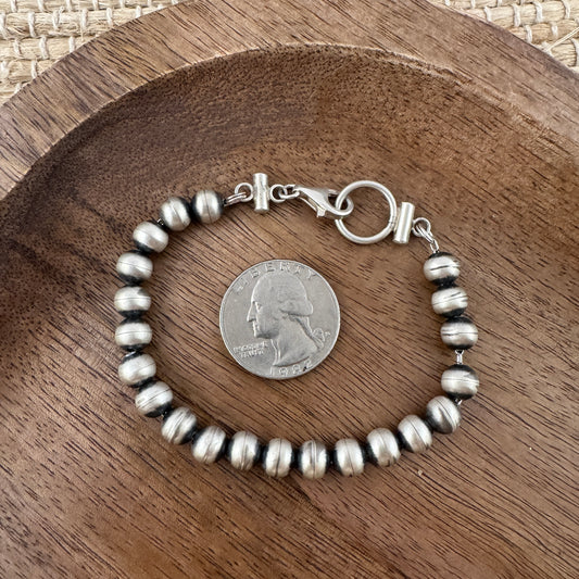 Navajo Pearls 7mm Bracelet