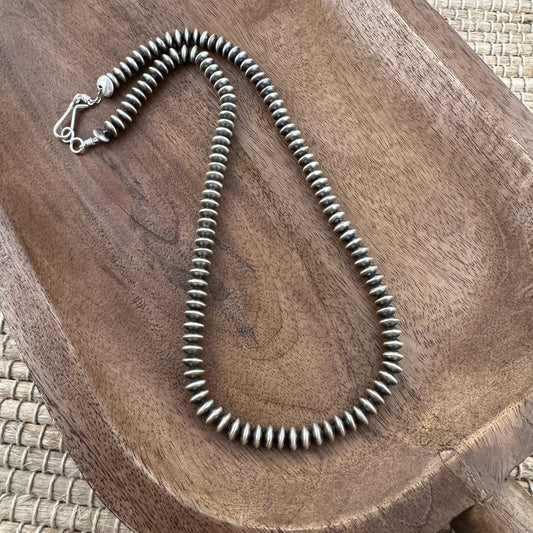 Navajo Pearls 7mm Rondelle 20" Necklace