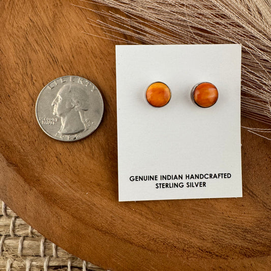 Spiney Oyster Round Studs