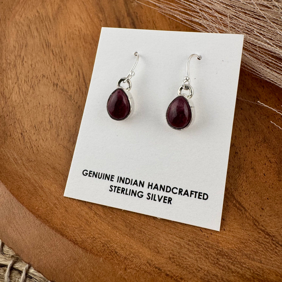 Spiney Oyster Teardrop Dangle Earring