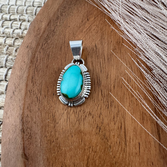 Sonoran Turquoise Oval Pendant