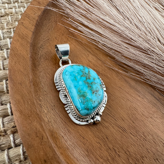 Kingman Turquoise Pendant