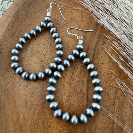 Navajo Pearl 5mm Earrings
