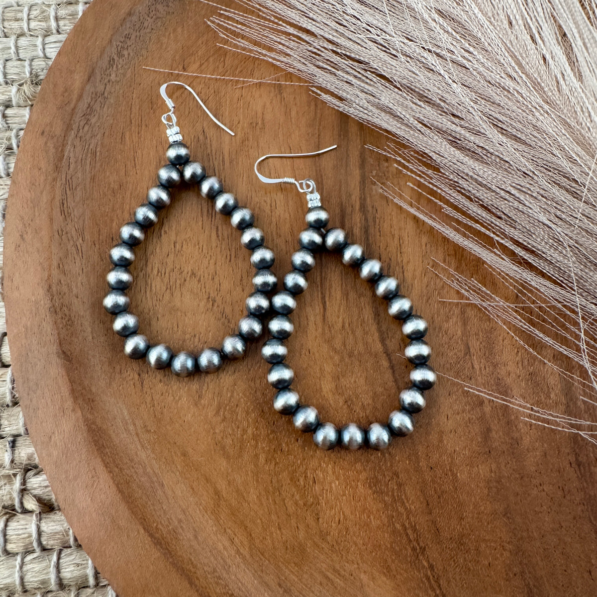 Navajo Pearl 5mm Earrings