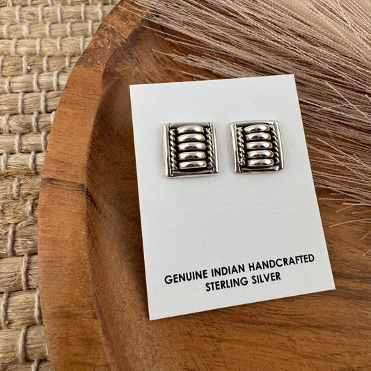 Tom Charlie Square Studs