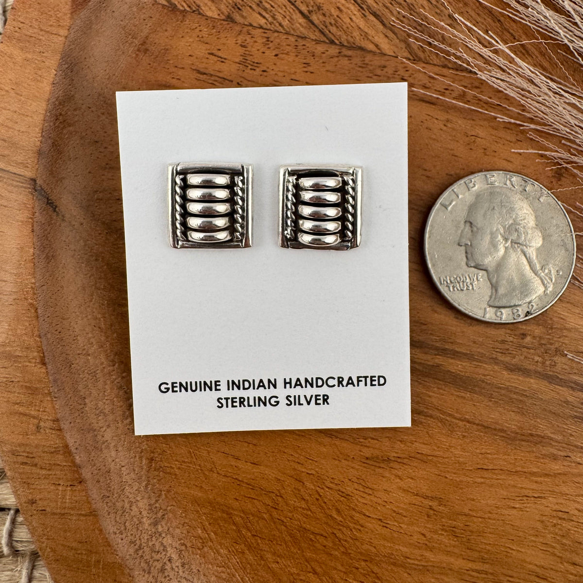 Tom Charlie Square Studs
