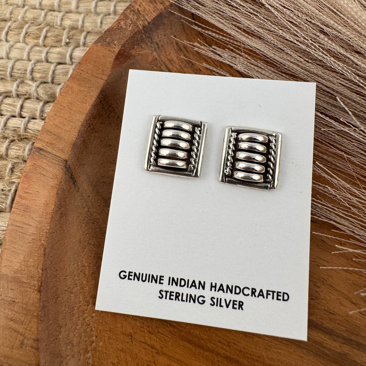Tom Charlie Square Studs
