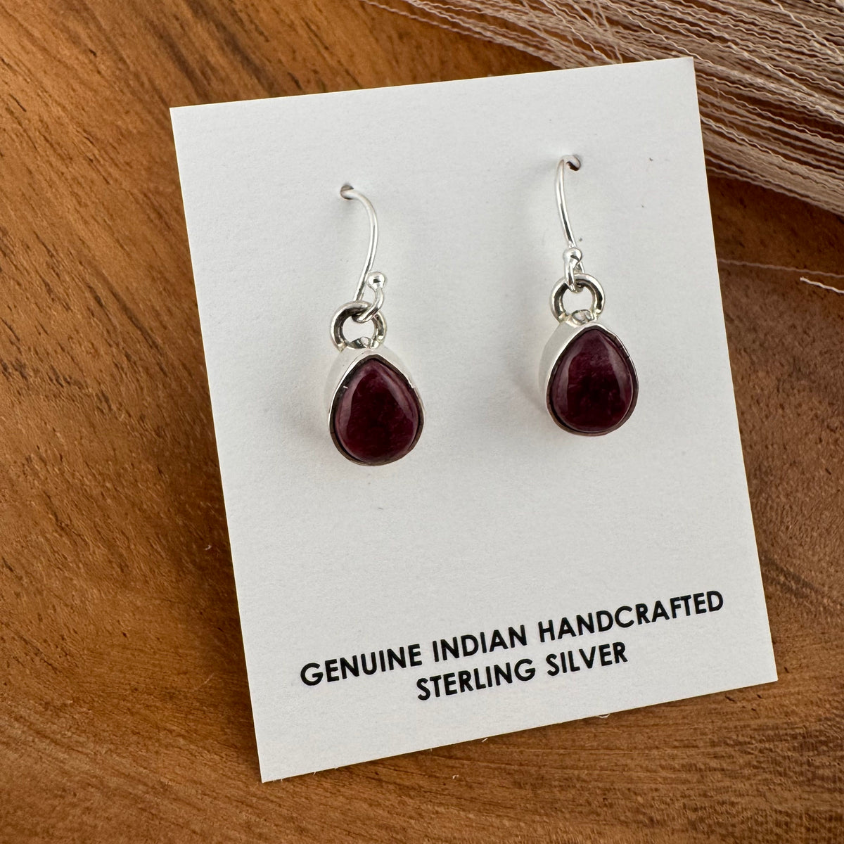 Spiney Oyster Teardrop Dangle Earring