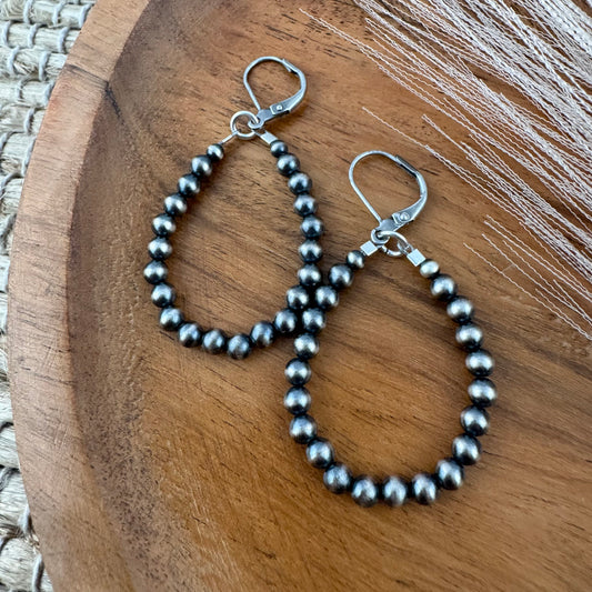 Navajo Pearl 3mm Earrings