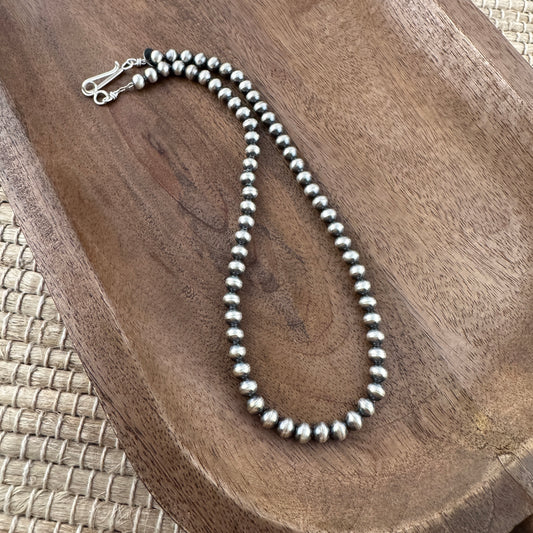 Navajo Pearls 6mm 16" Necklace