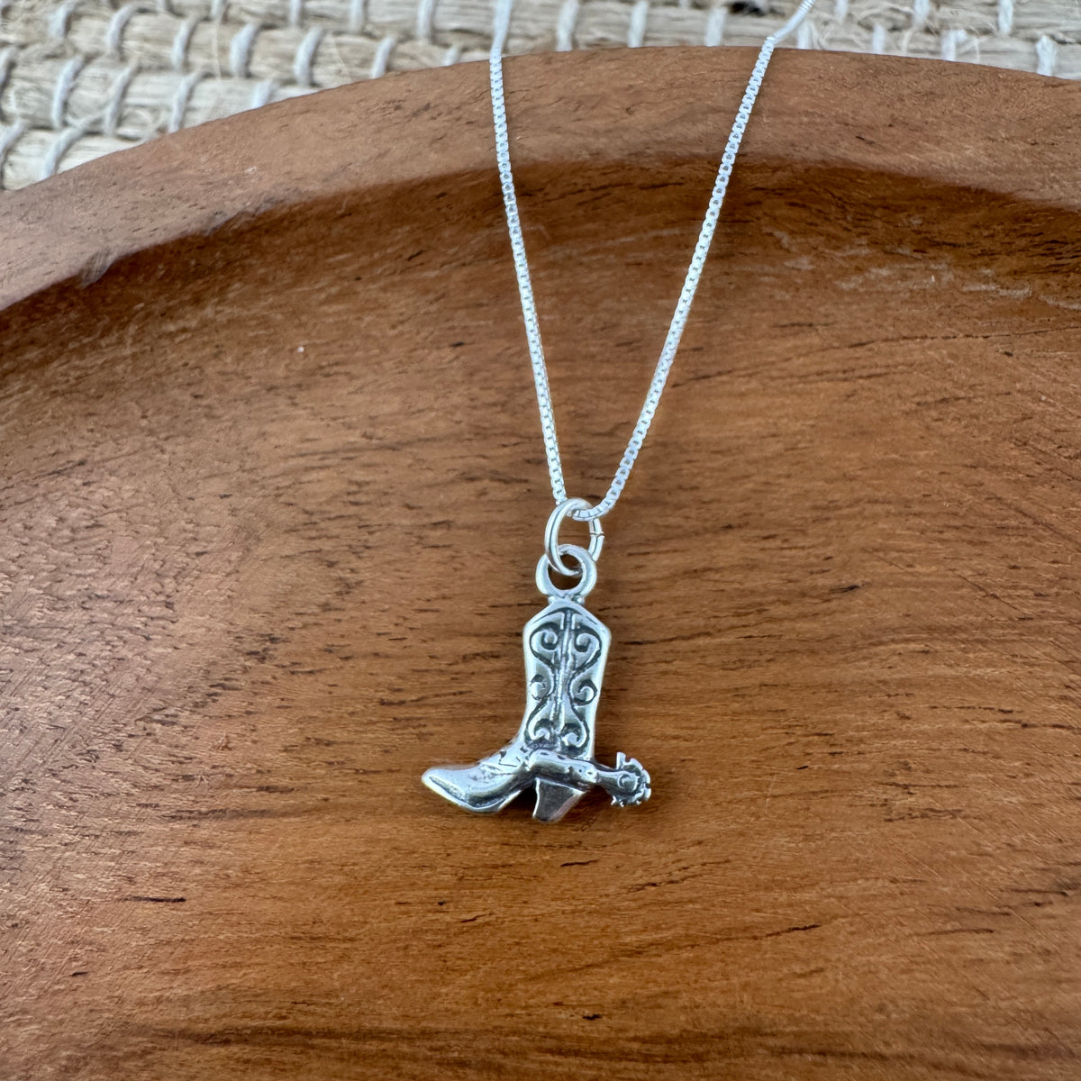 Boot Charm Necklace
