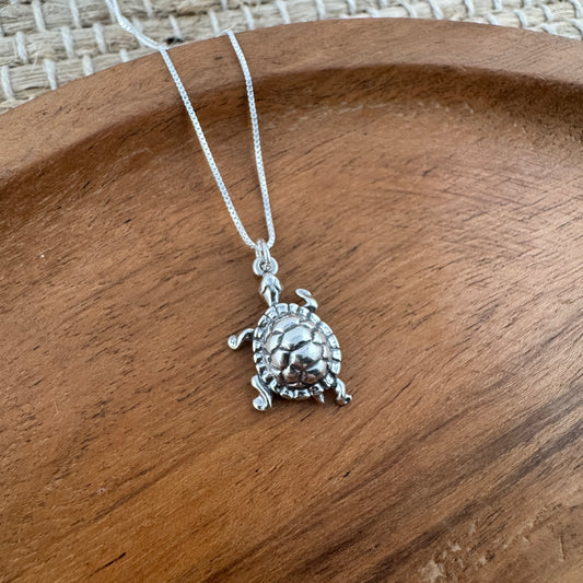 Turtle Charm Necklace