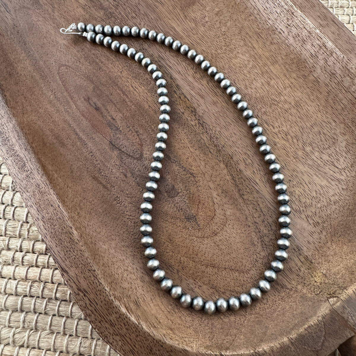 Navajo Pearls 6mm 18" Necklace