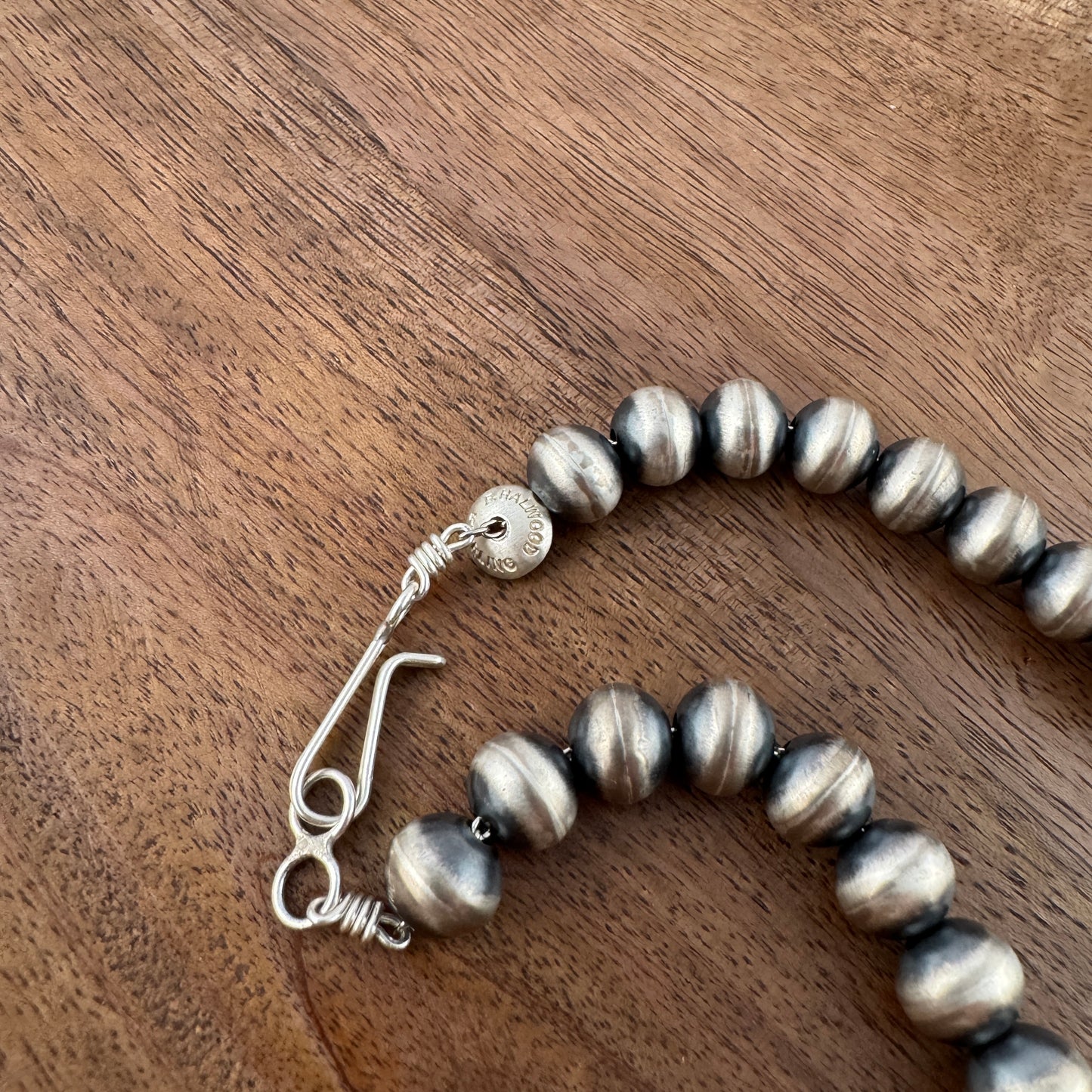 Navajo Pearls 10mm 18" Necklace