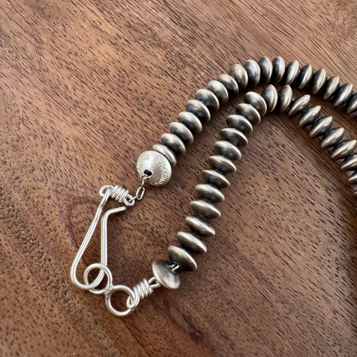 Navajo Pearls 7mm Rondelle 20" Necklace