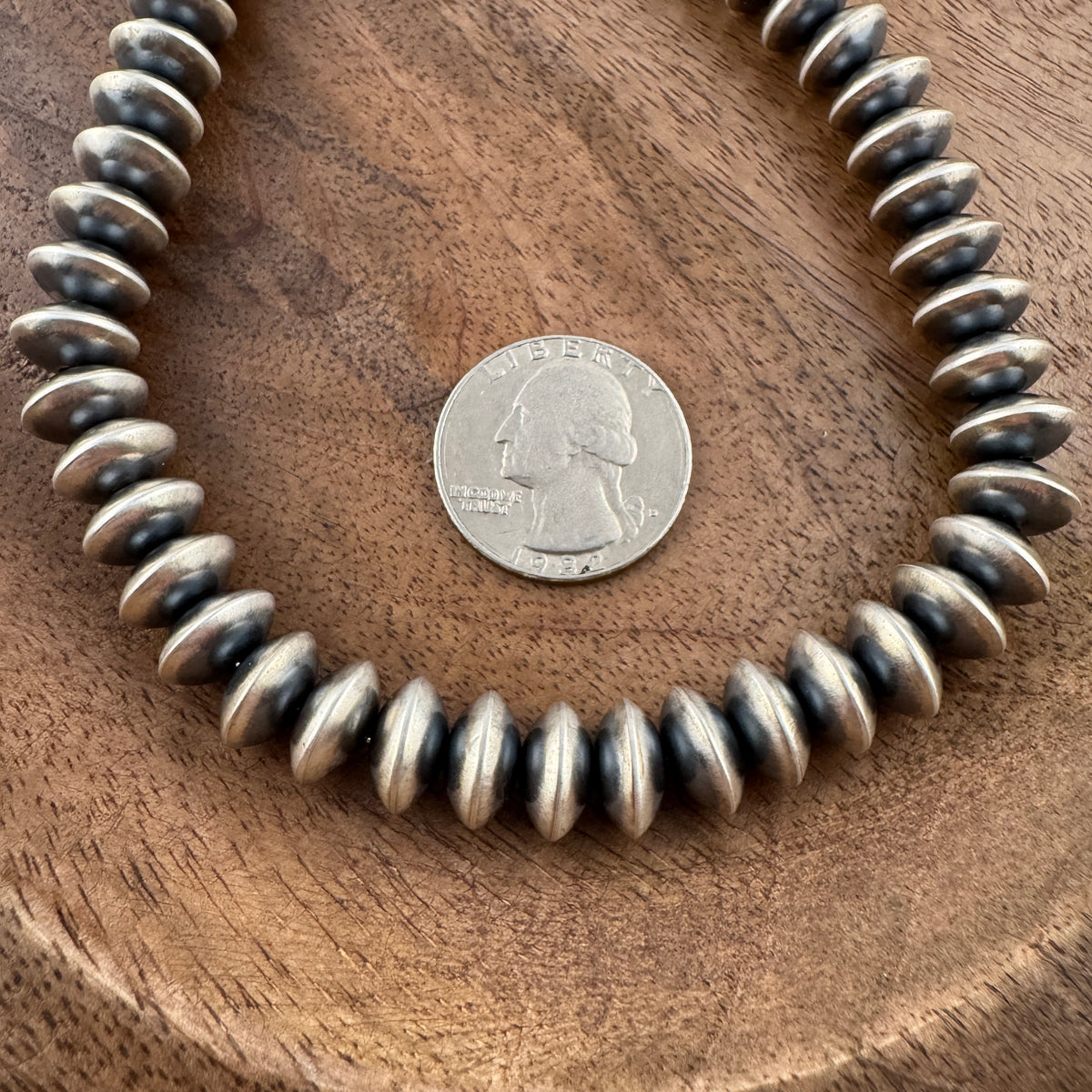 Navajo Pearls 20" Rondelle Necklace