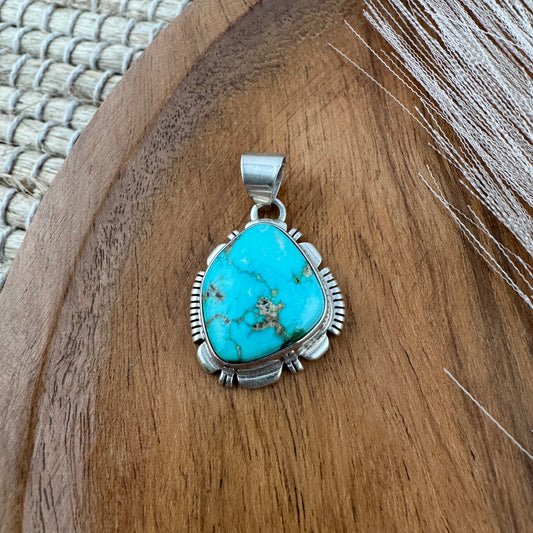 Kingman Turquoise Pendant