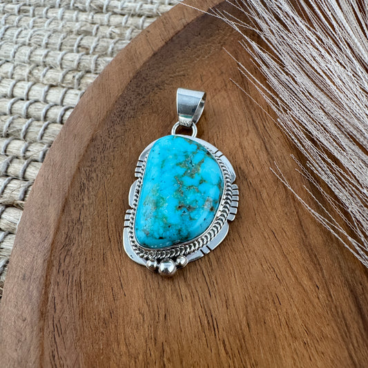 Kingman Turquoise Pendant