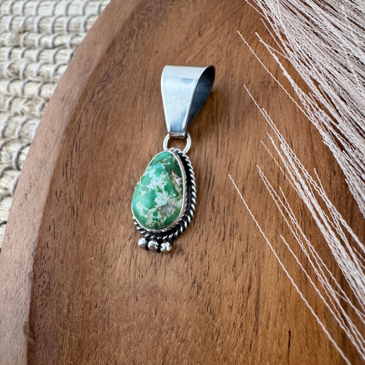 Sonoran Turquoise Pendant w/ Large Bail