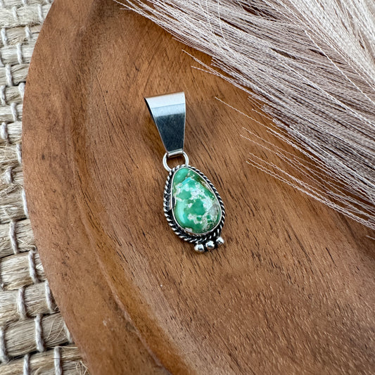 Sonoran Turquoise Pendant w/ Large Bail